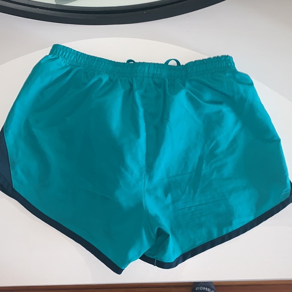 Turquoise Nike running shorts - Picture 2 of 3